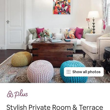 Stylish Room With Private Bath & Terrace In Super Central Clapham Junction Minutes From Victoria, Waterloo London Eksteriør bilde